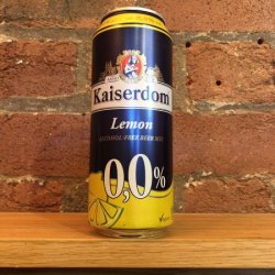 Privatbrauerei Kaiserdom Lemon 0,0%
