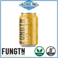 Fungtn Lion’s Mane IPA Can - The Alcohol Free Drinks Company