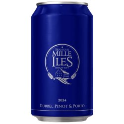 Mille Iles DUBBEL PINOT & PORTO (Monochrome Bleue 2024) - Ma Soif