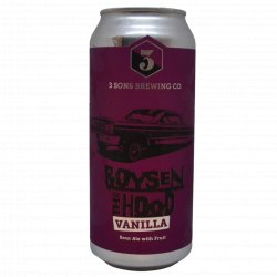 3 Sons Brewing Co. Boysen Tha Hood Vanilla