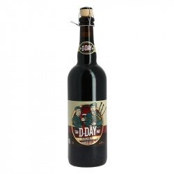 D-DAY Bière NOIRE 75 cl - Calais Vins