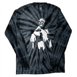 Jackie O’s Black Dark Apparition Long Sleeve Tie Dye Shirt - Jackie O’s Brewery