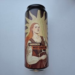 Browar Brokreacja Unbroken West Coast IPA - 500ml - 7,2% - GUN Speciaalbieren