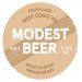 MODEST BEER Invest In Good Packaging Boxes(KEYKEG) 6.5% MODEST BEER Invest In Good Packaging Boxes(KEYKEG) 6.5%