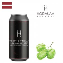 Hopalaa Cherry & Vanilla Farmhouse Sour 440ml CAN - Drink Online - Drink Shop