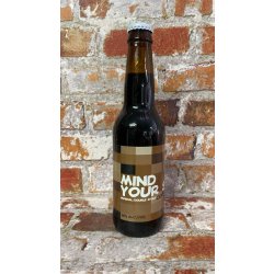 Uiltje Brewing Company Mind your step ImperialDouble Stout Coffee 33CL - Gerijptebieren.nl