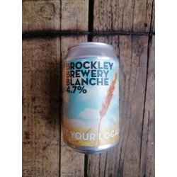 Brockley Blanche 4.7% (330ml can) - waterintobeer