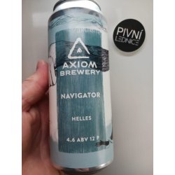 Axiom Navigátor 12°4,6% 0,5l - Pivní lednice