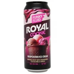 Funky Fluid Royal Cookie: Neapolitan Ice Cream - Hops & Hopes