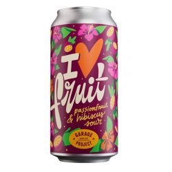 Garage project I Heart Fruit Passionfruit & Hibiscus Fruited Sour 440m - The Hamilton Beer & Wine Co