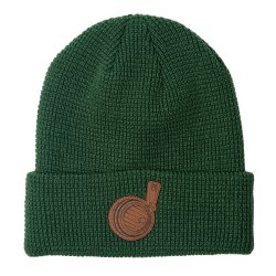 Jackie O’s Green Leather Barrel Beanie - Jackie O’s Brewery