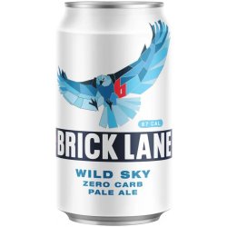 Brick Lane Wild Sky Zero Carb Pale 355ml - BoozeBud