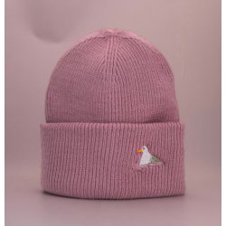 Stigbergets Beanie with seagull - Pink - Stigbergets Bryggeri