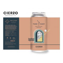 Cierzo Take It Easy(Pack de 12 latas) - Cierzo Brewing