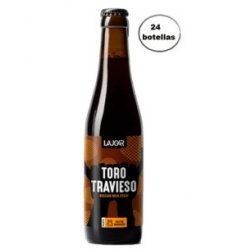 Laugar TORO TRAVIESO Session Milk Stout 24x33 - MilCervezas