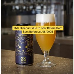 Mad Squirrel Brewery XX DIPA 20 Year