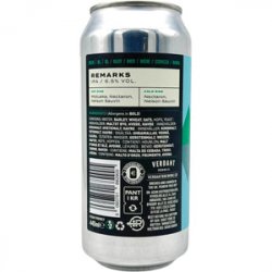 Verdant Brewing Co Remarks (Travellers Series)