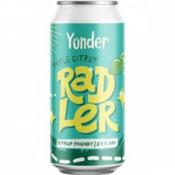 Yonder Brewing Triple Citrus Radler