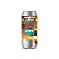 Lineman Undertone Dark Lager 44Cl 4.2% - The Crú - The Beer Club