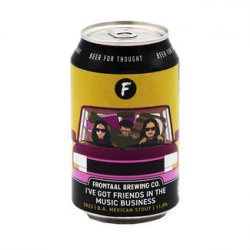 Frontaal Brewing Co. - I've Got Friends In the Music Business Ba 2023 - Bierloods22