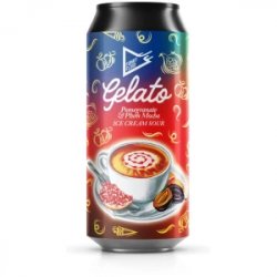 Funky Fluid GELATO Pomegranate&Plum Mocha Ice Cream Sour 5,5% 0,5L - Sklep Impuls