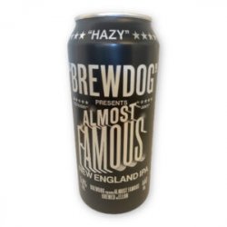 Brewdog, Almost Famous, Hazy NEIPA,  0,44 l.  6,8,% - Best Of Beers