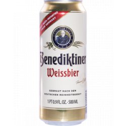 Klosterbrauerei Ettal Benediktiner Weissbier - Half Time