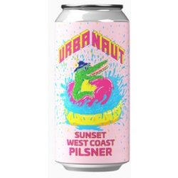 Urbanaut Sunset West Coast Pilsner 440mL - The Hamilton Beer & Wine Co