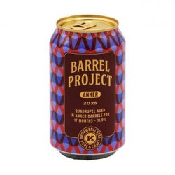 Brouwerij Kees Barrel Project 2025 Quadrupel Aged In Het Anker Barrels