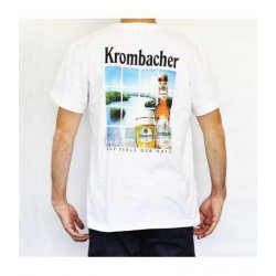 Camiseta Krombacher Blanca - Beer Republic