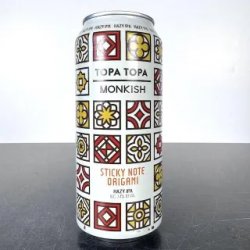 Topa Topa Brewing Co. Sticky Note Origami Topa Topa Brewing Co. Sticky Note Origami