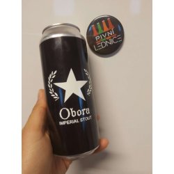 Obora3 Sons Brewing Co. Imperial Stout 8,1% 0,5l - Pivní lednice