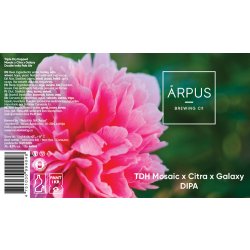 Ārpus TDH Mosaic x Citra x Galaxy DIPA - Ārpus Brewing