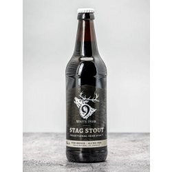 9 White Deer Stag Stout  Case 12 x 500ml - 9 White Deer