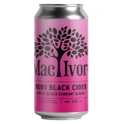 Mac Ivors Cider Company Ruby Black