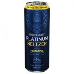 Bud Light Platinum Seltzer Pineapple 15 pack25 oz cans - Beverages2u