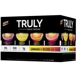 Truly Lemonade Seltzer Variety Pack 12 pack 12 oz. Can - Petite Cellars