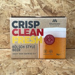 Muntons Flagship - Kolsch - 40 Pint Craft Lager Beer Kit - Brewbitz Homebrew Shop