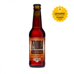 Zeta Beer ZENDRA  Cerveza Rye Bock Rauchbier  Pack 12x33cl - Zeta Beer