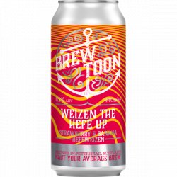 Brew Toon Weizen The Hefe Up - Strawberry & Banana Hefeweizen - Fountainhall Wines