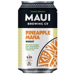 Maui Brewing Co. Pineapple Mana Wheat Beer 6 pack 12 oz. Can - Outback Liquors