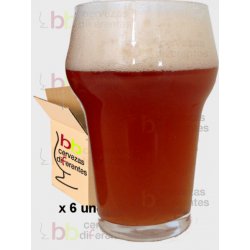 Luminarc Vaso Beer Legend Collection LAGER 47 cl Brasseurs & Saveurs - Set 6 vasos - Cervezas Diferentes