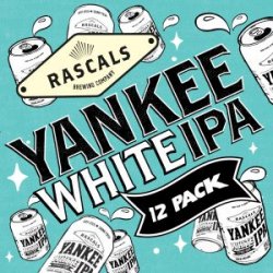 Yankee White IPA 12 Can Pack - Rascals Brewing Company - Rascals Brewing Co