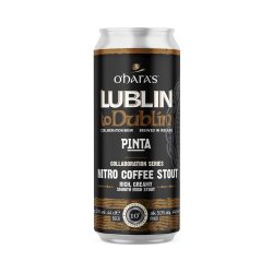 OHaras Lublin To Dublin Nitro Coffee Stout 44cl Can - Molloys