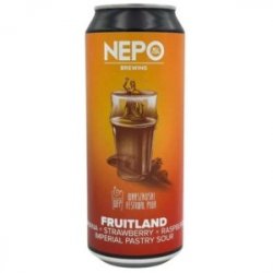 Nepomucen FRUITLAND Imperial Pastry Sour 8.5% 0,5L - Sklep Impuls