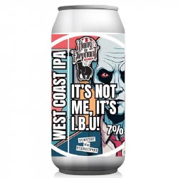 It's Not Me, Its I.B.U - West Coast IPA ABV 7% (440ml) - INDII Brew Co.