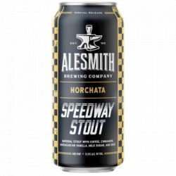 Speedway Stout: Horchata Edition AleSmith                                                                                                  Imperial Stout - OKasional Beer