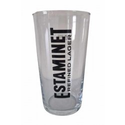 Estaminet Refined Lager Pint Glass - The Belgian Beer Company