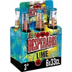 Desperados LIME 33cl (pack de 6) - Selfdrinks