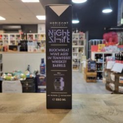 HORIZONT Brewing Night Shift Vintage 2025 / Buckwheat Wine Aged In Tennessee Whiskey Barrels HORIZONT Brewing Night Shift Vintage 2025 / Buckwheat Wine Aged In Tennessee Whiskey Barrels